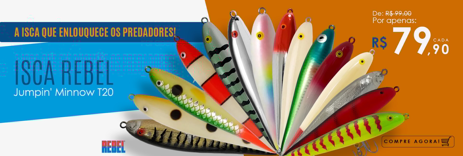 Isca Rebel Jumpin' Minnow T20