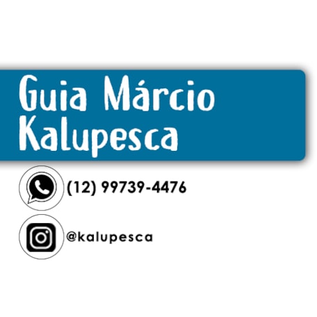 Guia Marcio Kalupesca