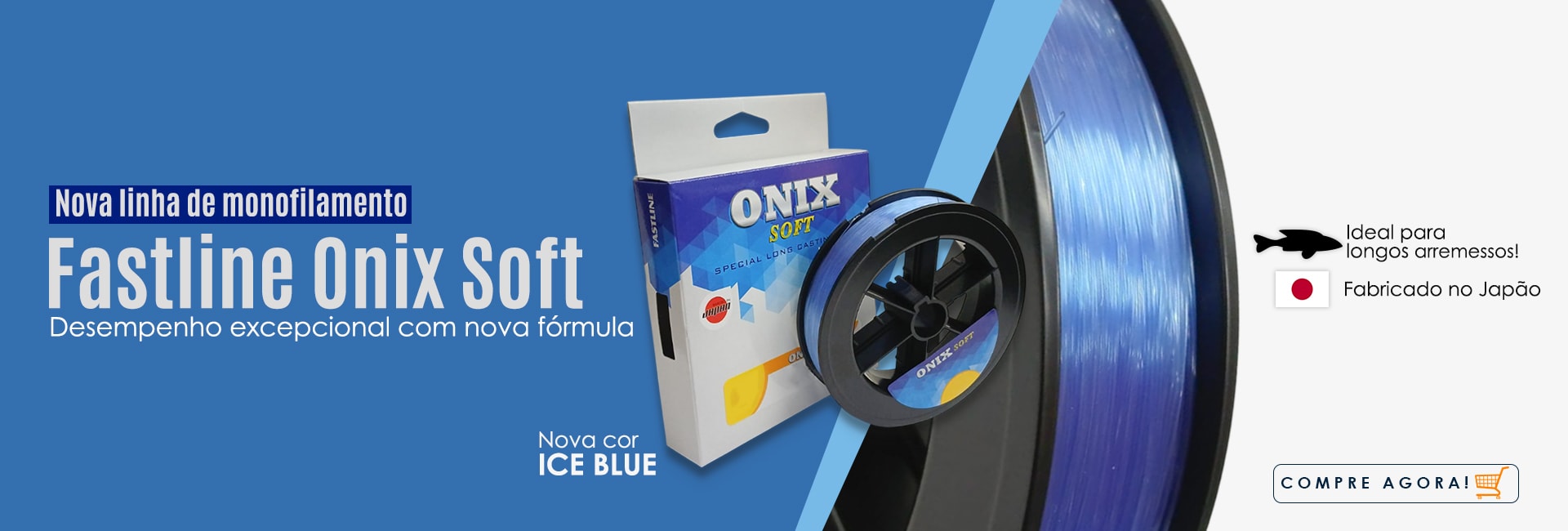 Linha Fastline Onix Soft Ice Blue