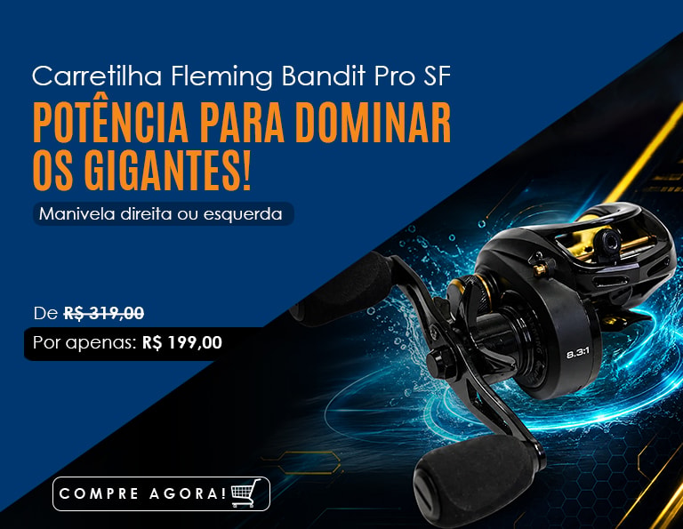 Carretilha Fleming Bandit PRO
