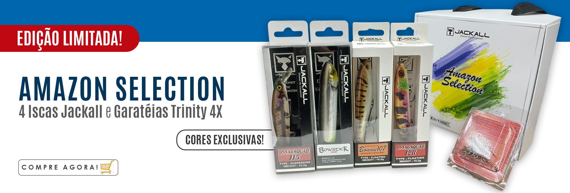 Kit Isca Jackall Amazon Selection