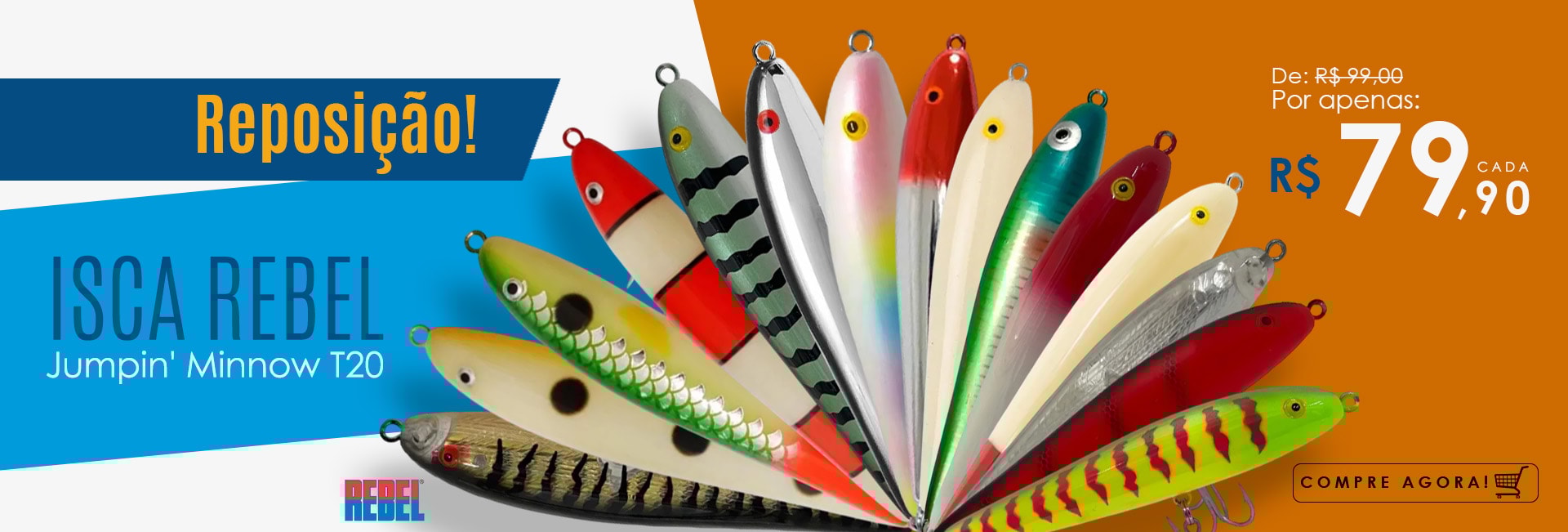 Isca Rebel Jumpin' Minnow T20