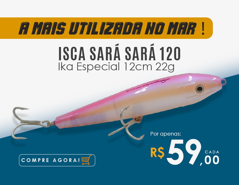 Isca Nelson Nakamura Sará Sará 120 12cm 22g