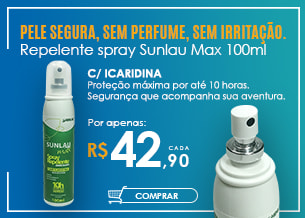 Repelente spray Sunlau Max C/ Icaridina 100ml