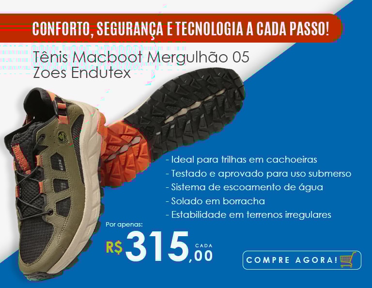 Tênis MACBOOT Mergulhão