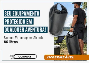 Saco Estanque Sleck Impermeável – 80 Litros