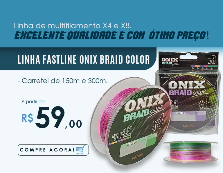 Linha Fastline Onix Braid Color 