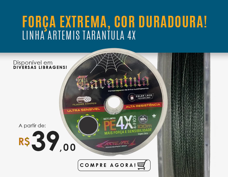 Linha Artemis Tarantula 4X
