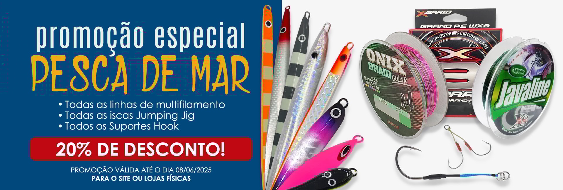 Promoção pesca de mar