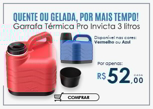 Garrafa Térmica Pro Invicta 3 Litros