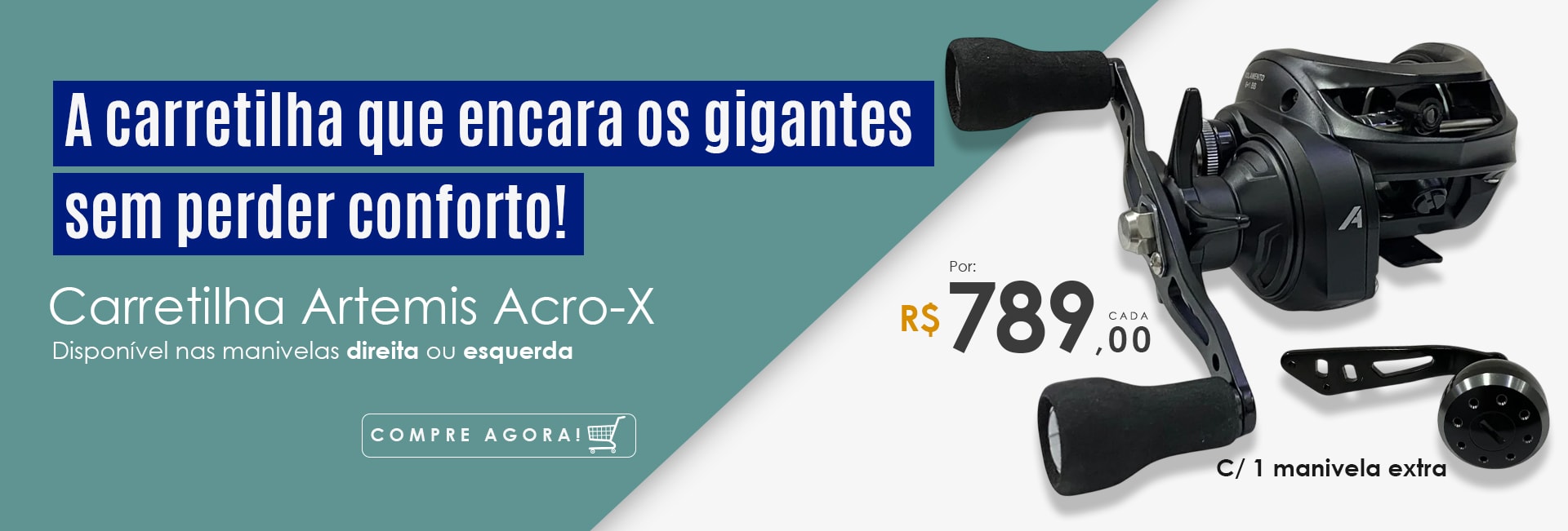 Carretilha Artemis Acro-X