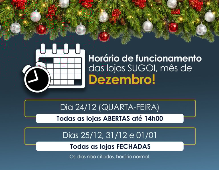 Horário de funcionamento