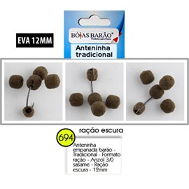 Anteninha Barao – Empanada – EVA 12mm – Anzol 3/0 – Ração Escura - 694
