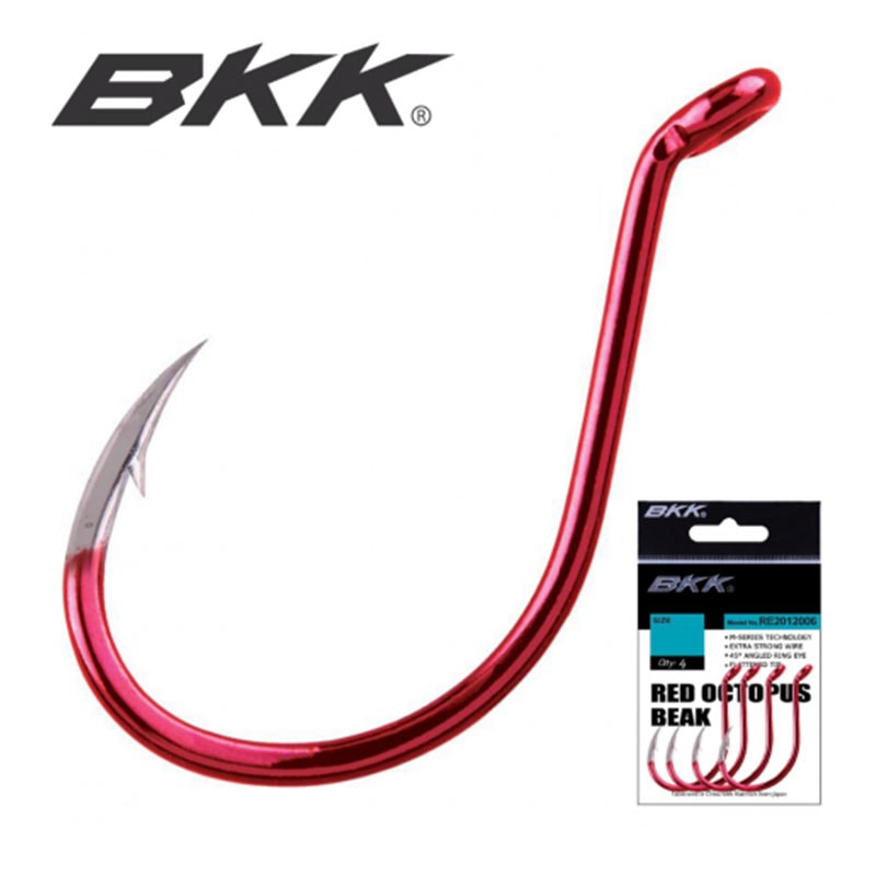Anzol BKK Red Octopus Beak RE2012006 - Sugoi Big Fish