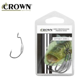 Anzol Crown OffSet EWG Lastreado C/5un