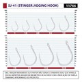 Anzol Cultiva SJ-41TN Stinger Jigging Hook 11766 Prata