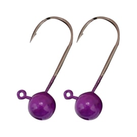 ANZOL JUVA PESCA JIG HEAD 2/0 7GR VIOLETA C/2 ANZOL JUVA PESCA JIG HEAD 2/0 7GR VIOLETA C/2