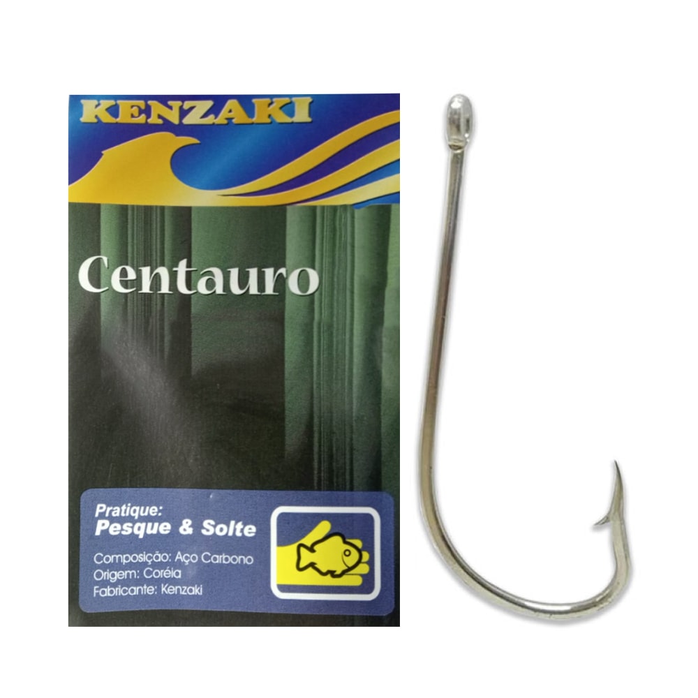 Anzol Kenzaki Centauro 4 C/ 20 Unidades - Sugoi Big Fish