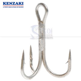 Anzol Kenzaki Garatéia Triple Hook Nº06 (10 unidades)
