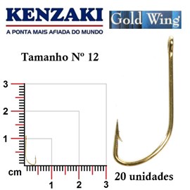 Anzol Kenzaki Gold Wing