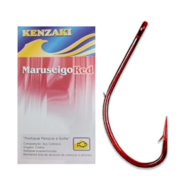 Anzol Kenzaki Maruseigo Red 10 C/ 20 Unidades