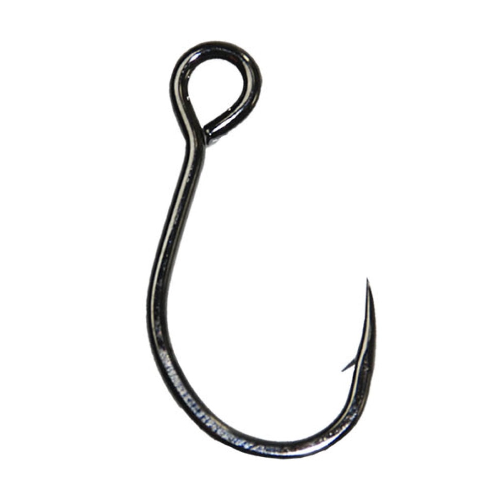 Anzol Sasame Snook Hook Super Strong 6x N°2/0 Black C/6 Unidades (10  Pacotes)