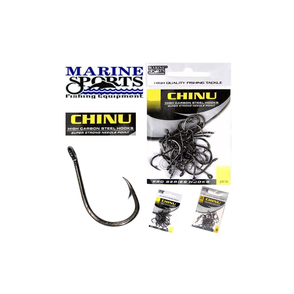 ANZOL MARINE SPORTS CHINU BLACK NICKEL