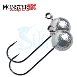 Anzol Monster 3X - X Hook - 5/0 - 2 unidades