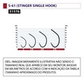 ANZOL OWNER 11576 S-61  SINGLE HOOK