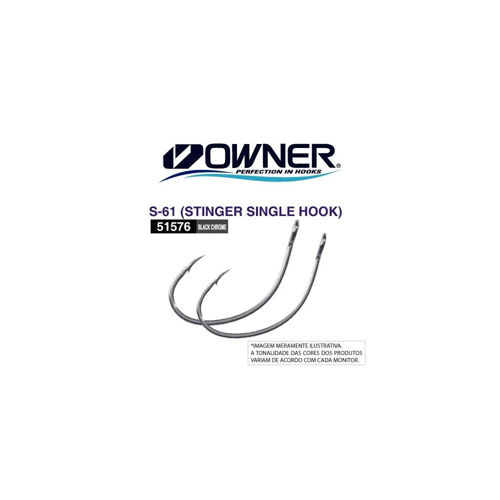 ANZOL OWNER 11576 S-61 SINGLE HOOK