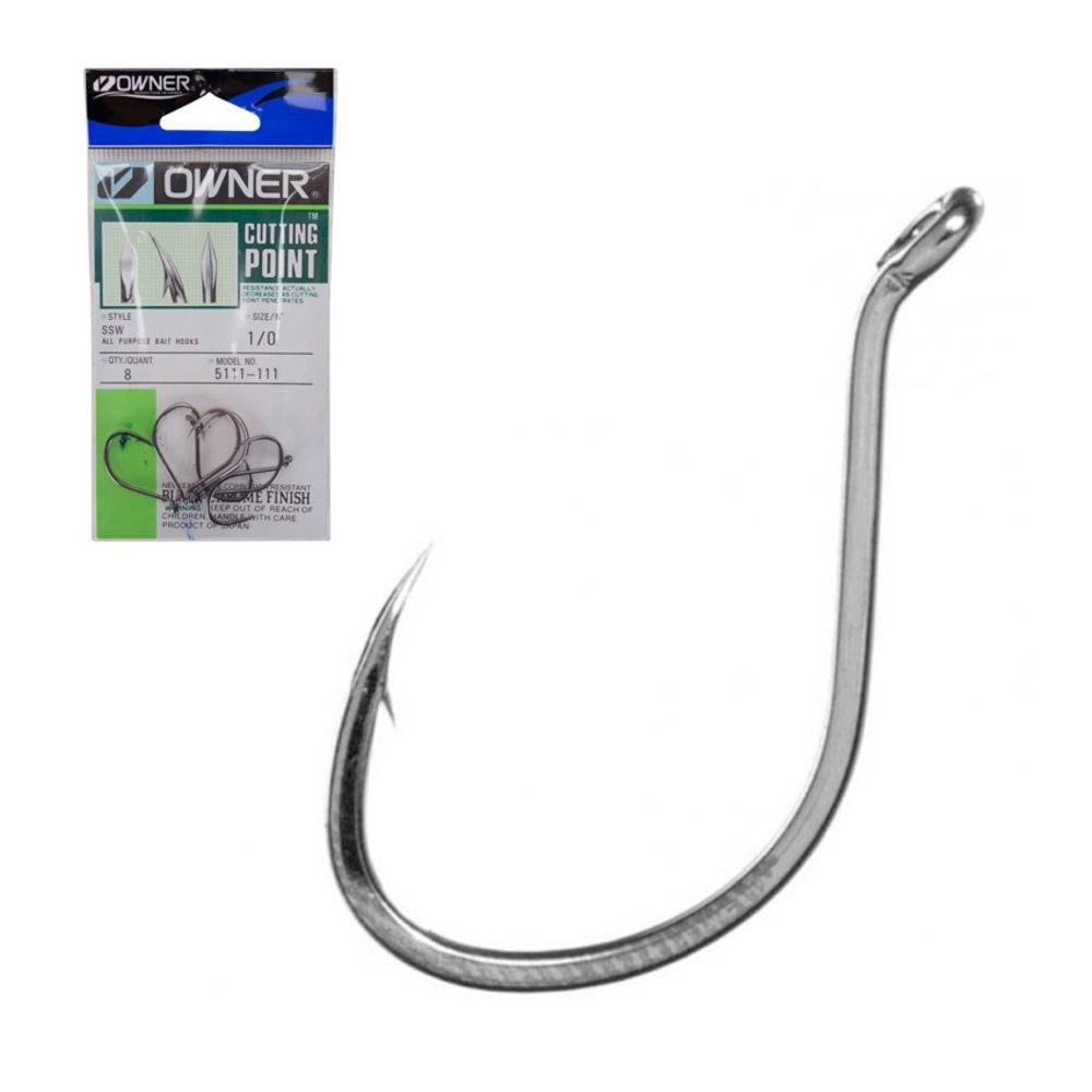 Owner 5111 SSW cutting point owner cutting point red hook owner fishing hook