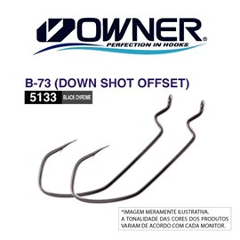 Anzol Owner Down Shot Offset B-73 (5133)