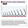 Anzol Owner No Escape Hook Style Barbless 4106