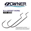 Anzol Owner OffSet Worm B-11 5101