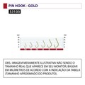 Anzol Owner Pin Hook Gold 53135