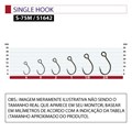 Anzol Owner Single Hook S-75M (51642)