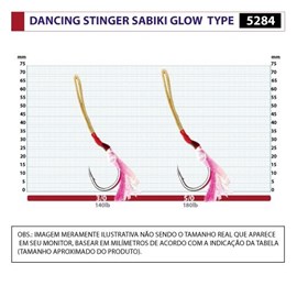 Anzol Owner Suporte Hook 5284 Sabiki Dancing Stinger Glow