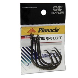 ANZOL PINNACLE MUTSU RING LIGHT BLACK 1/0 - C/10
