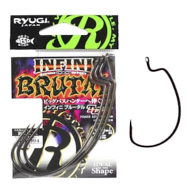 Anzol Ryugi Infini Brutal HIB094 8/0 C/ 3 Unidades