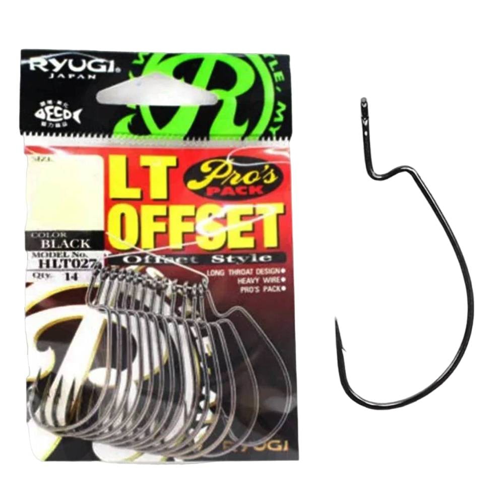 よっぴ2DL7 Anzol Ryugi LT Offset HLT027 Nº 1 C/ 14 Unidades - Sugoi Big Fish