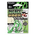 Anzol Ryugi Pierce Hook Black HPH061 1/0 C/ 5 Unidades