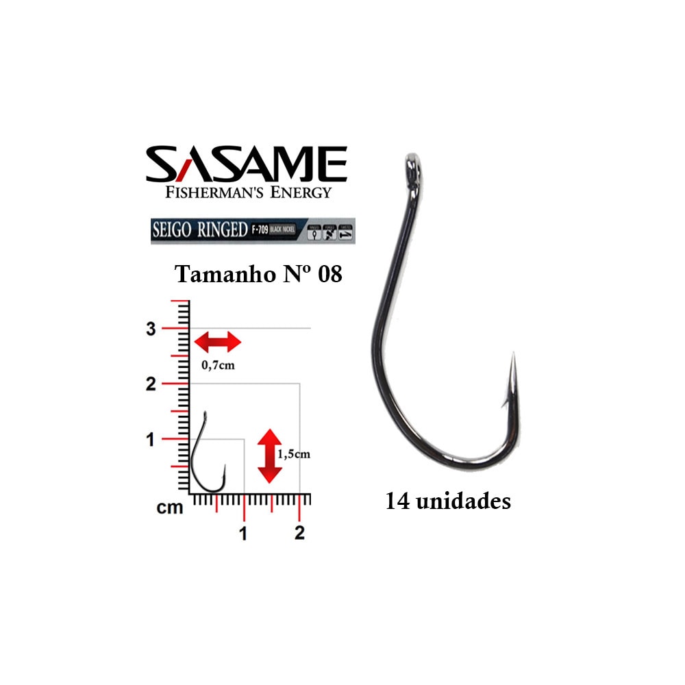 ANZOL SASAME WORM OFF 0724 F-950 - C/ 6UN