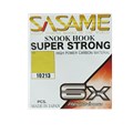 Anzol Sasame Snook Hook Super Strong 6x N°2/0 Black C/6 Unidades (10 Pacotes)