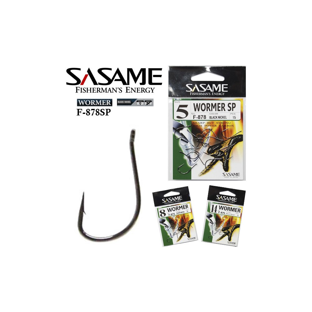 Anzol Sasame Wormer SP F-878