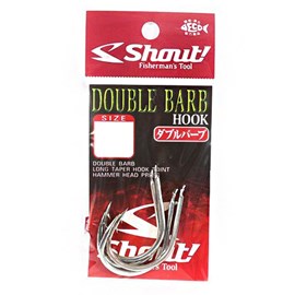 Anzol Shout Double Barb Hook Size 4/0