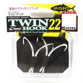 Anzol Shout Double Twin Hook 22 222SS