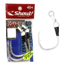 Anzol Shout Kudako Sup Hook Single 330SK 6/0 C/2 Unidades