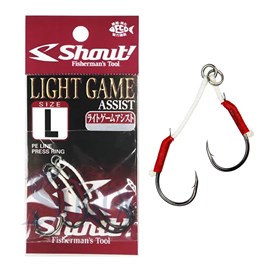 Anzol Shout Sup Hook Light Game Assist Hook L C/ 2Uni