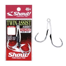 Anzol Shout Sup Hook Twin Assist 43-TA 1/0
