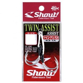 Anzol Shout Sup Hook Twin Assist 43-TA